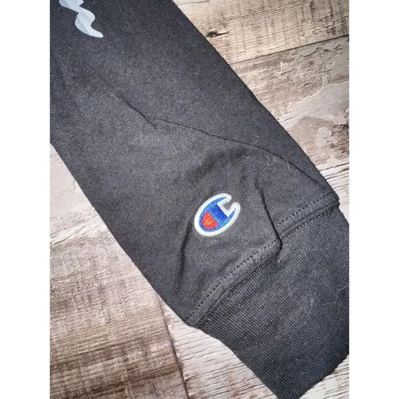 Champion Black Long Sleeve Shirt Women's XS - Picture 3 of 5